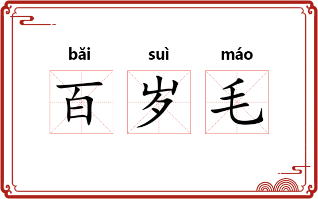 百岁毛