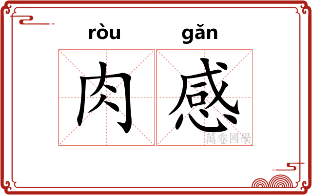 肉感 肉感