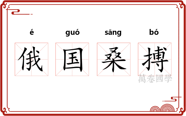 俄国桑搏 俄国桑搏