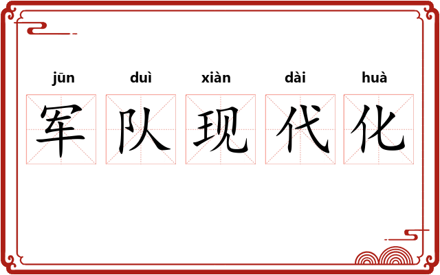 军队现代化