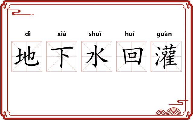 地下水回灌