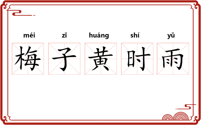 梅子黄时雨 梅子黄时雨