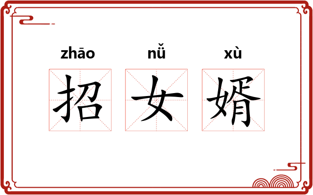 招女婿 招女婿
