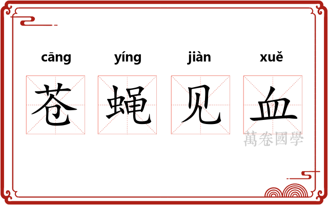 苍蝇见血 苍蝇见血