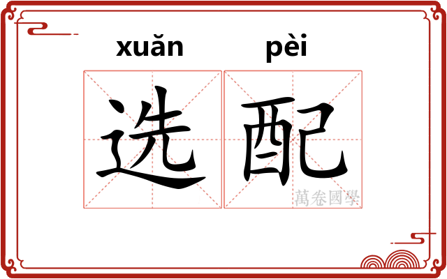 选配