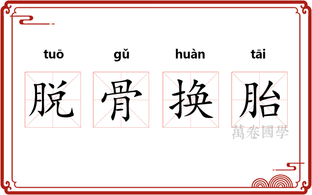 脱骨换胎 脱骨换胎