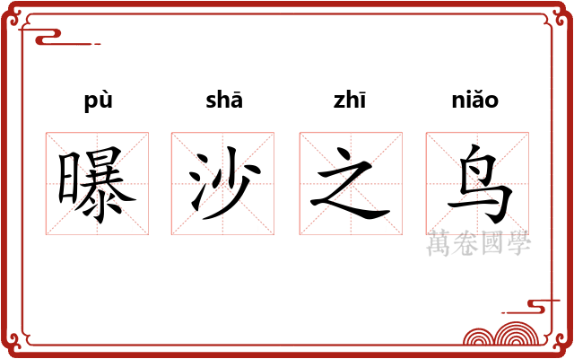 曝沙之鸟