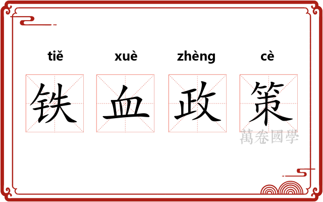铁血政策