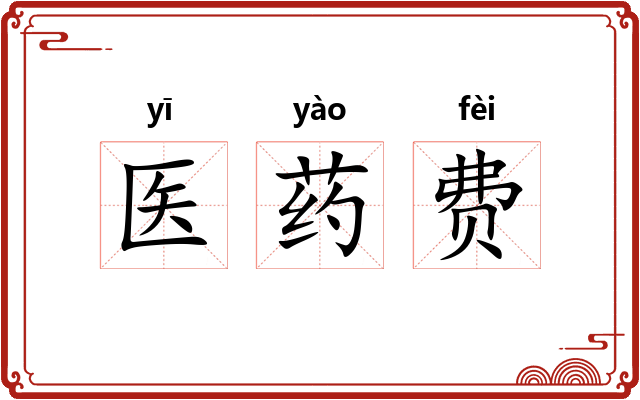 医药费 医药费