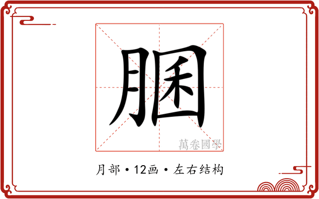 䐃