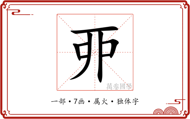 丣 丣