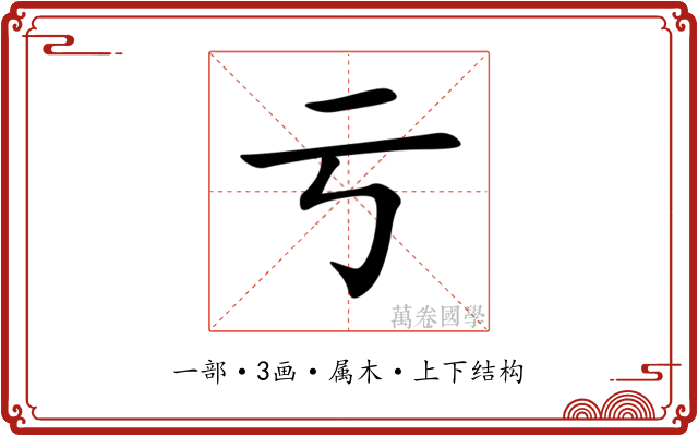 亏 亏