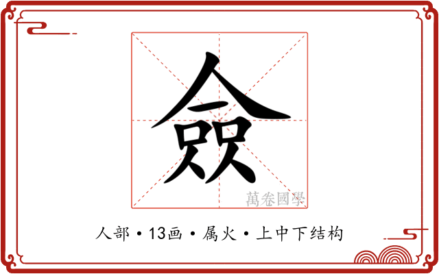 僉 僉