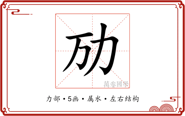 劢 劢