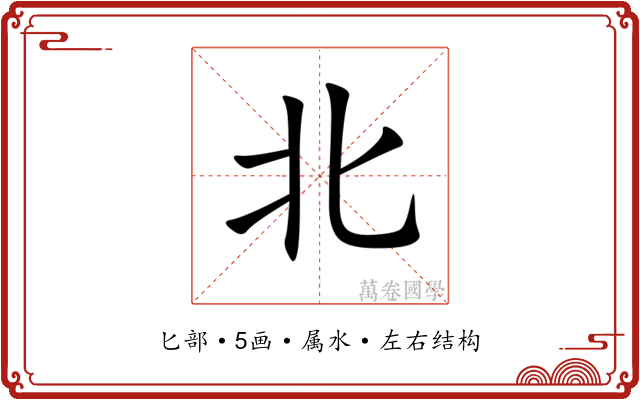 北 北
