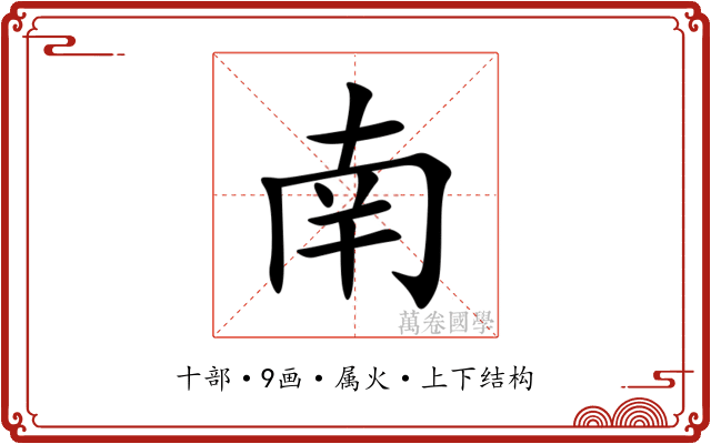 南 南
