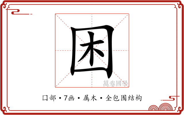 困 困