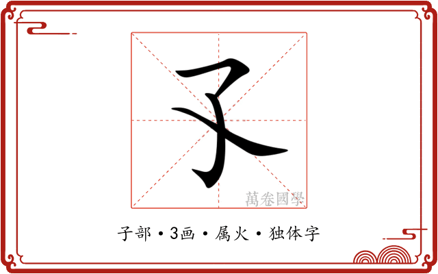 孓 孓