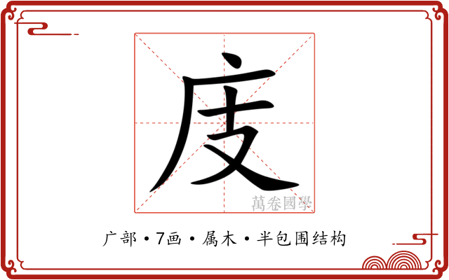 庋 庋