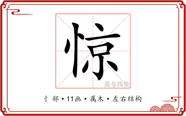 惊 惊