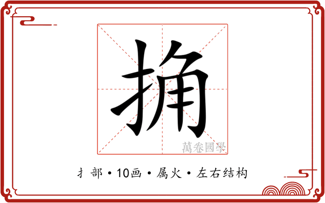 捔 捔