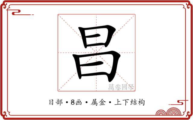 昌 昌