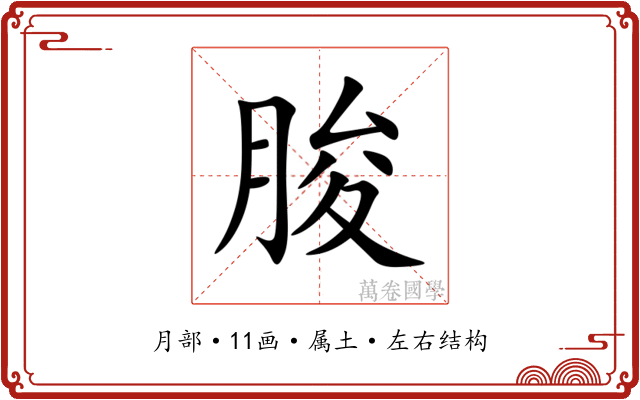 朘 朘