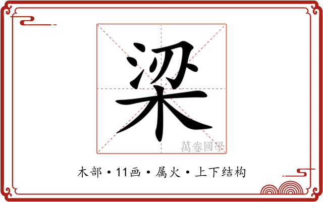 梁