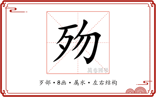 歾 歾