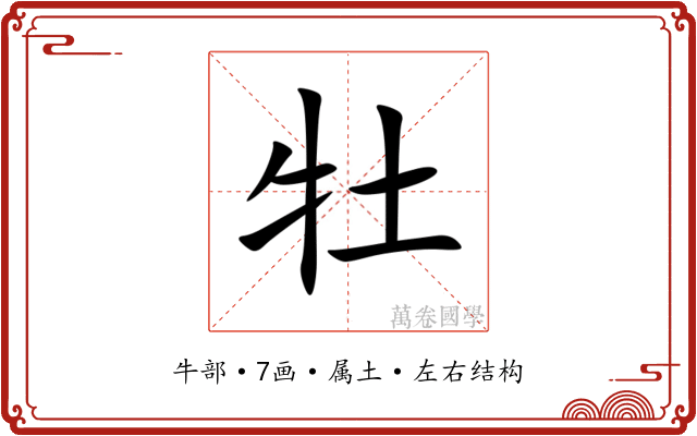牡