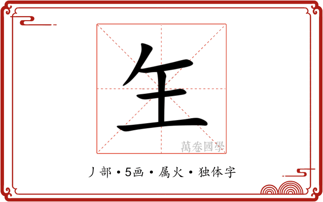 玍 玍