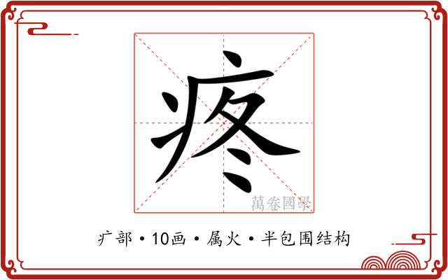 疼 疼
