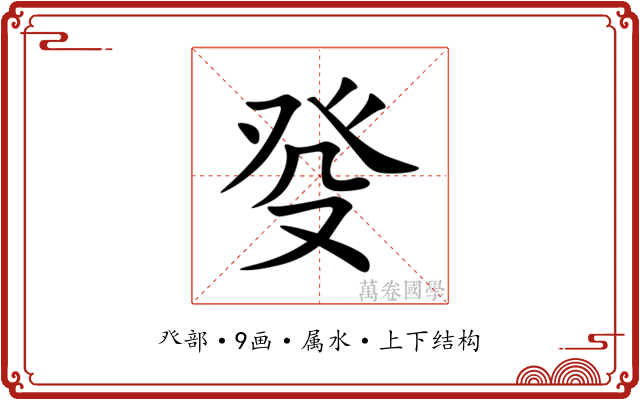 癹 癹