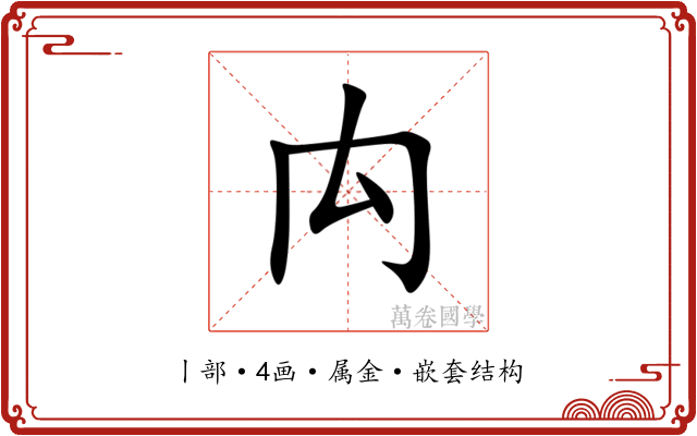 禸 禸
