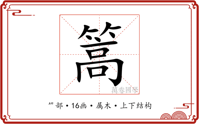 篙 篙