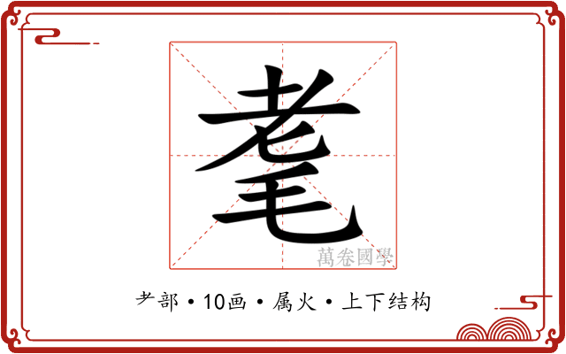 耄 耄