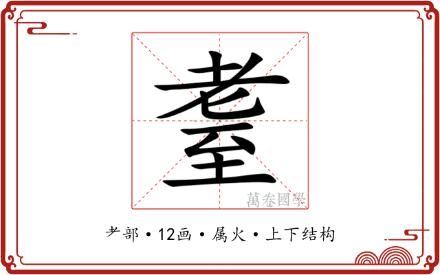 耋 耋