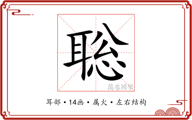 聡 聡