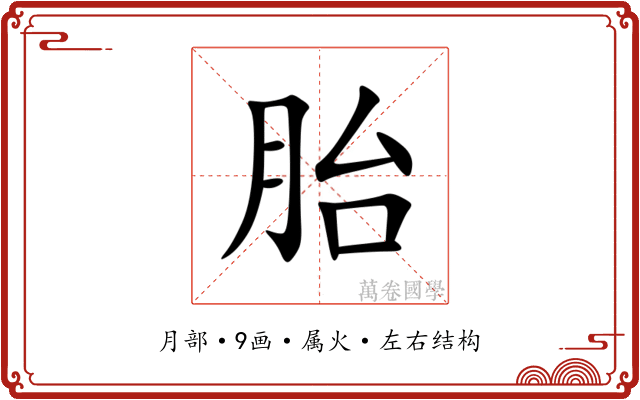 胎 胎