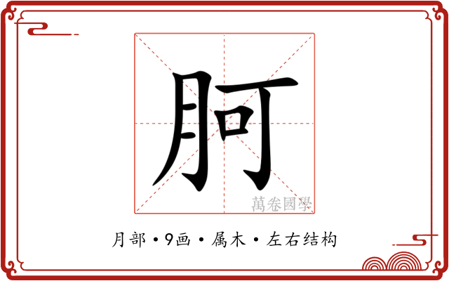 胢 胢