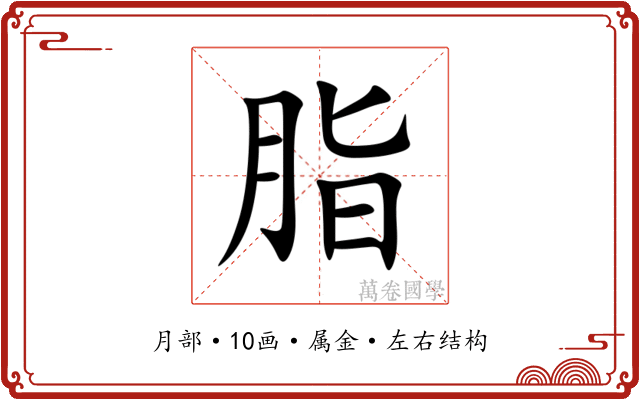 脂 脂