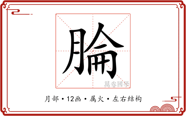 腀 腀