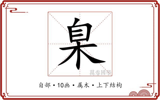 臬 臬