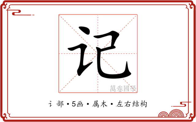 记