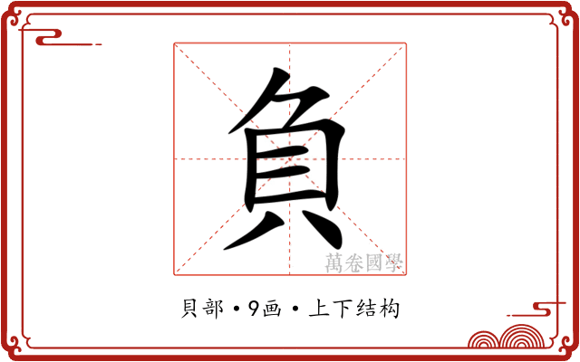 負 負