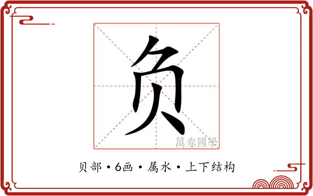 负 负