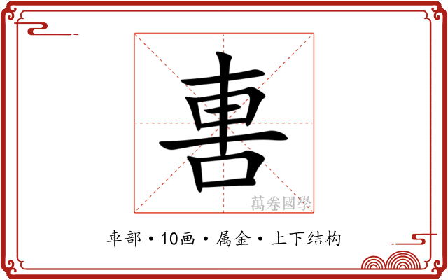 軎 軎