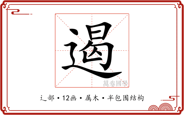 遏 遏