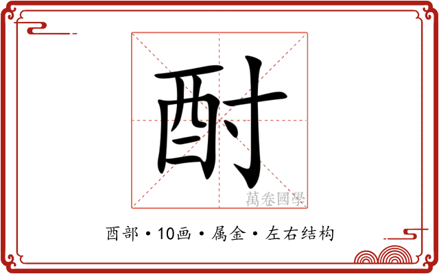 酎 酎