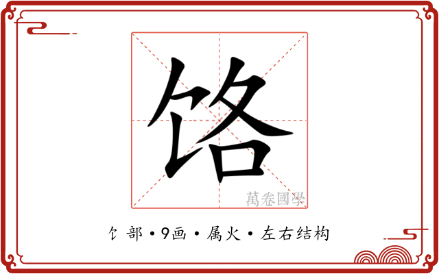 饹